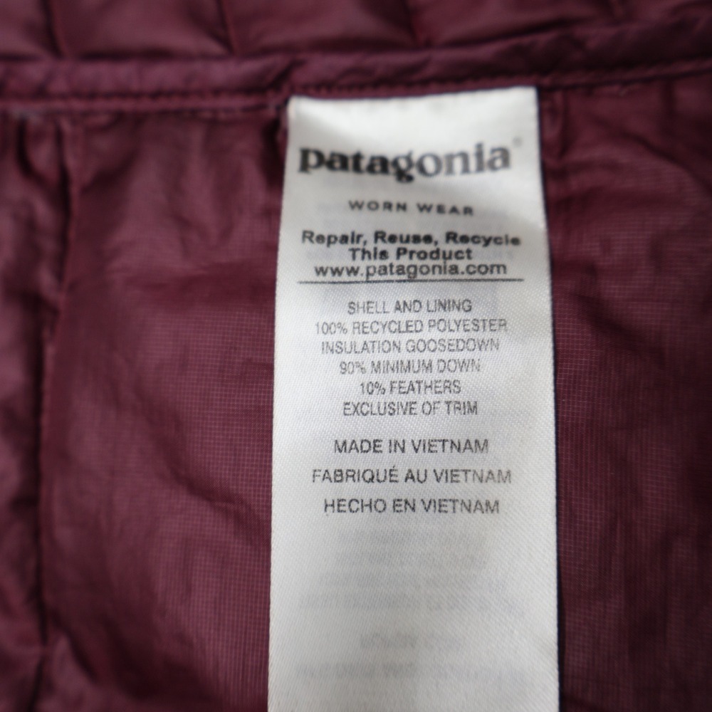 Patagonia Down Sweater Vest Womens XS Red Insulated Light Pack Quilted Puffer - Picture 9 of 16